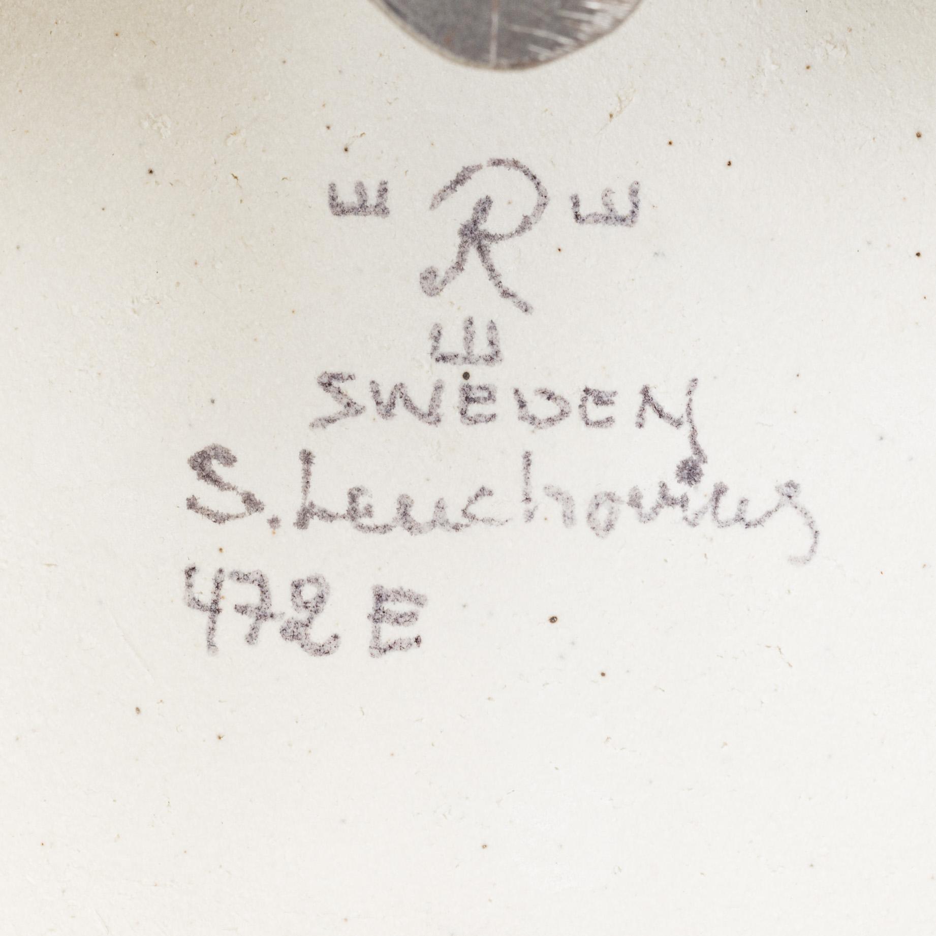 SYLVIA LEUCHOVIUS, a stoneware wall reliefs, Rörstrand, Sweden.