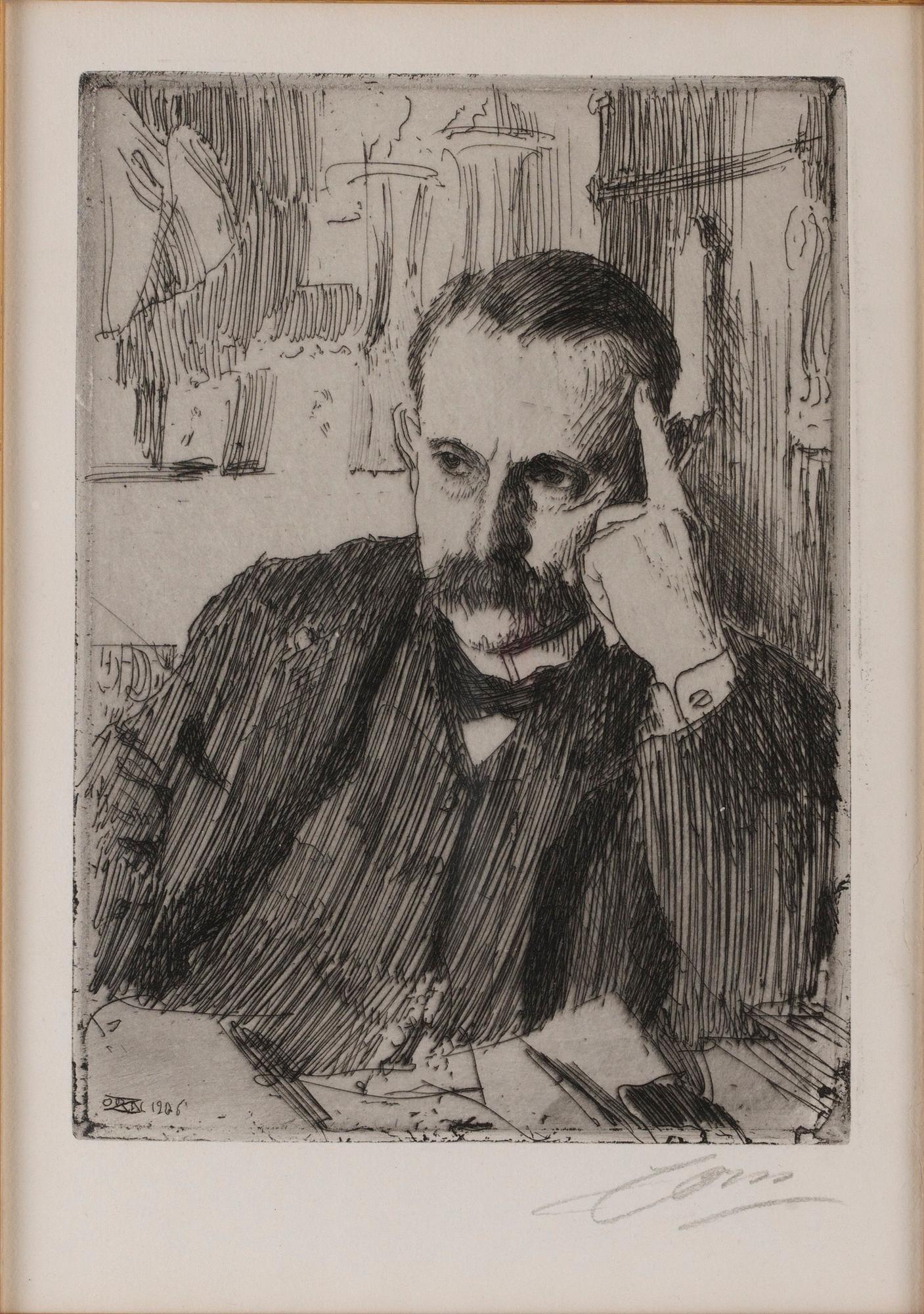 Anders Zorn, "D'Estournelles de Constant".