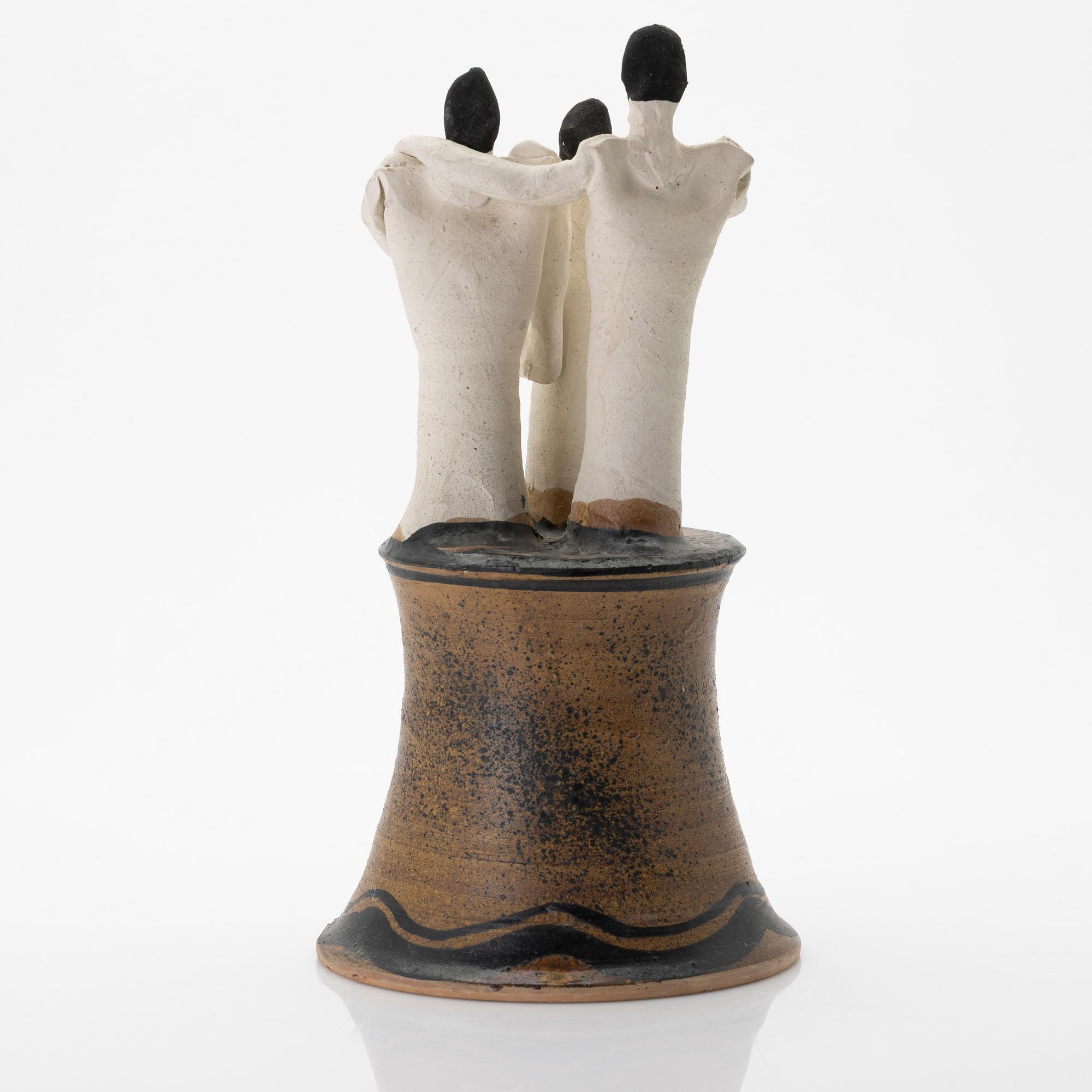 Ulrica Hydman-Vallien, sculpture, stoneware, artist's own studio.