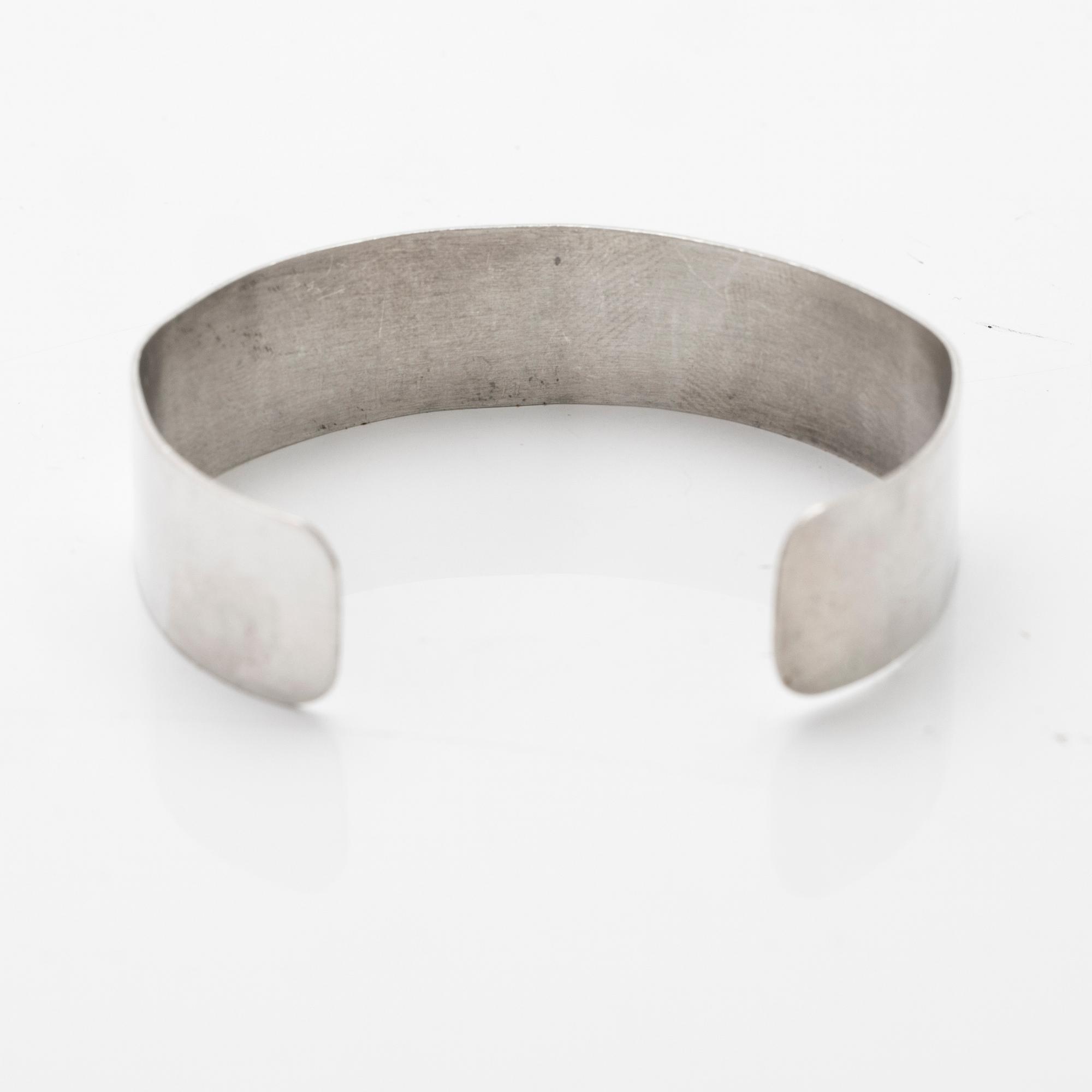 Wiwen Nilsson, Armband, sterlingsilver, Lund 1973.