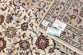A Keshan carpet, c.. 350 x 250 cm.