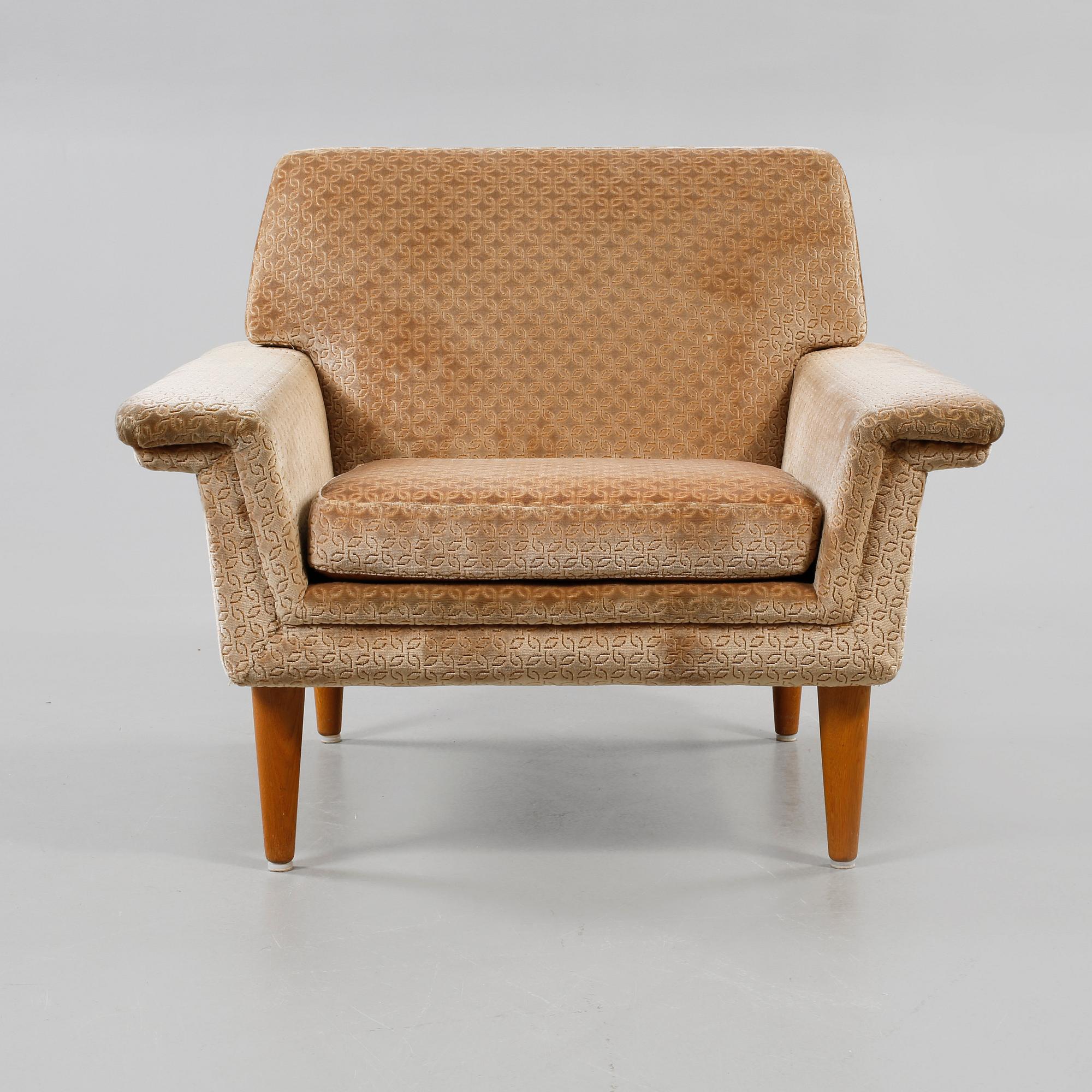 SOFFA samt FÅTÖLJ, Trensum, omkring år 1960. brickmärkta.