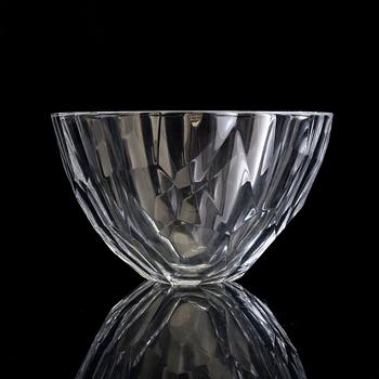 ANNE NILSSON, a clear glass bowl.