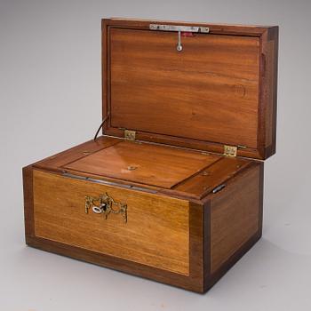 A SWEDISH GUSTAVIAN BOX, late 18th century.
