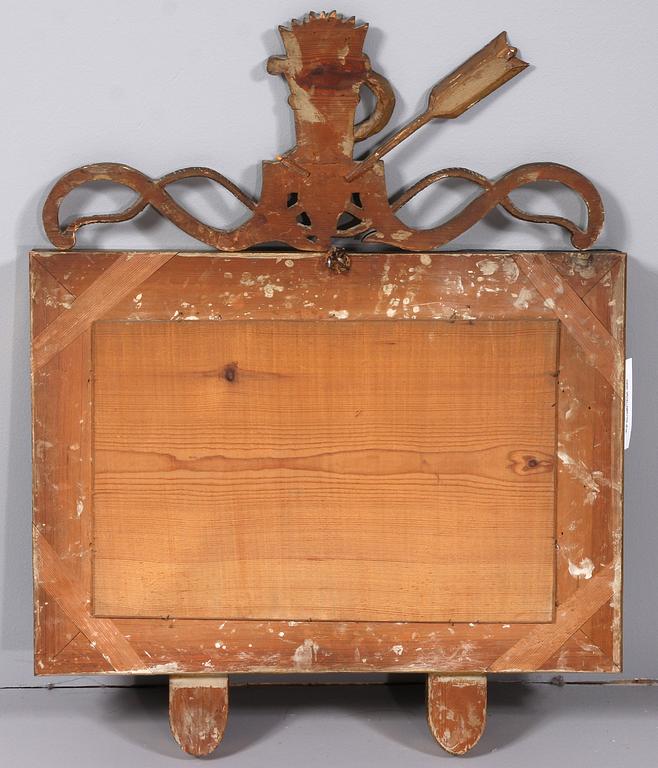 SPEGELLAMPETTER, ett par, empir, 1800-talets första hälft.