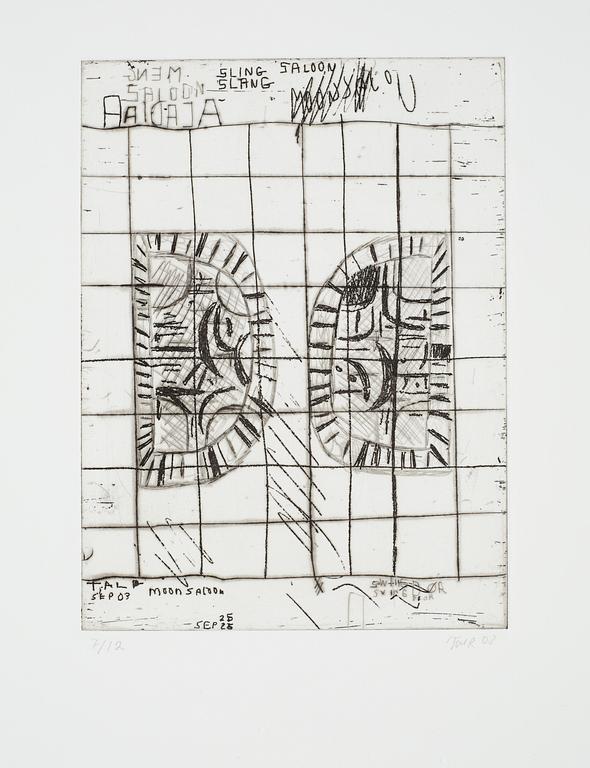 Tal R, "Moon Saloon".