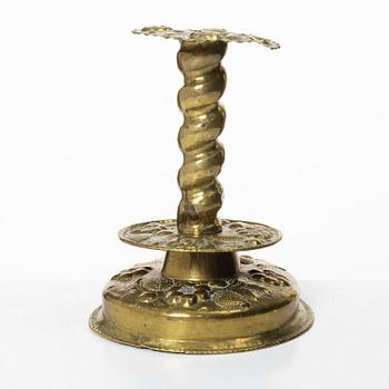 Ljusstake, Sverige, 1600-talets senare del / omkring år 1700, Karolinsk Barock.