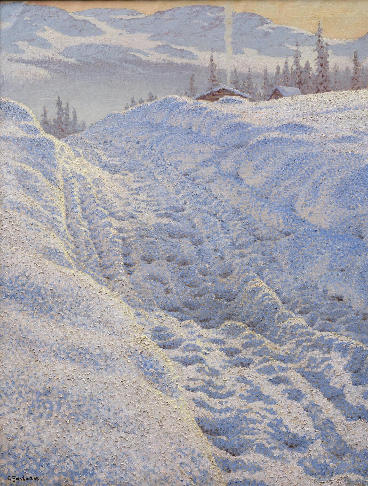 Gustaf Fjæstad, "Vägen" ("The Road").