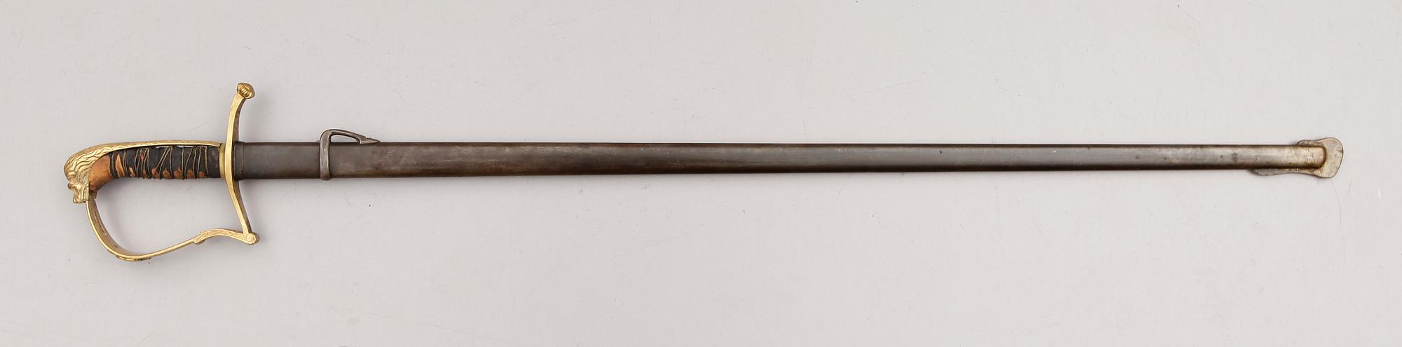 SABEL, modell 1899, för officer vid Infanteriet.