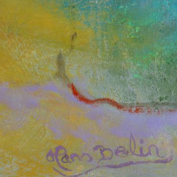 Hans Belin, oil on canvas, signed.