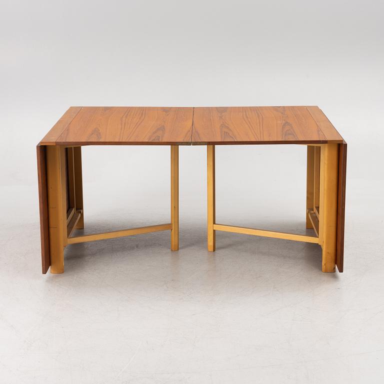 Bruno Mathsson, a drop-leaf table, 'Maria Flap', Firma Karl Mathsson, Värnamo, second half of the 20th Century.