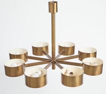 Hans-Agne Jakobsson, a ceiling lamp, Hans-Agne Jakobsson AB, Markaryd, 1950s.