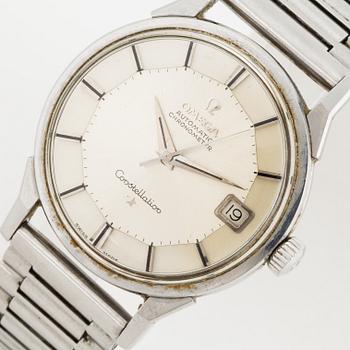 Omega, Constellation, Chronometer, Pie-Pan, wristwatch, 34 mm.
