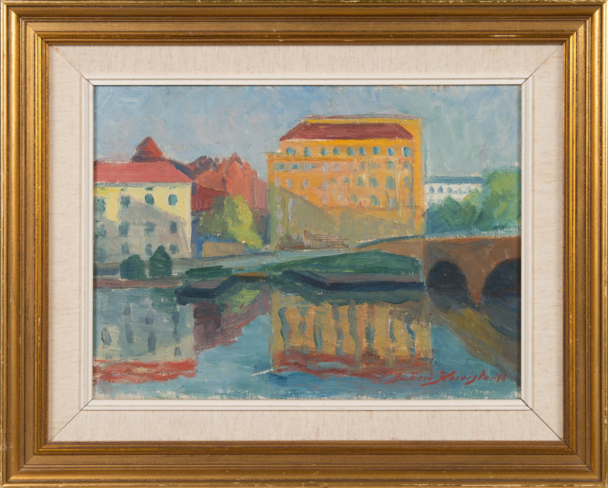 Inkeri Koivisto, oil on canvas, signed and dated -48.