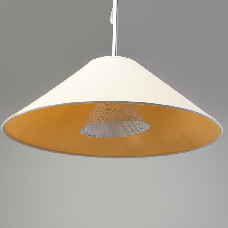 A table and a ceiling lamp "Grevie" by Lars Bessfelt for Ateljé Lyktan, Sweden, 1980´s.