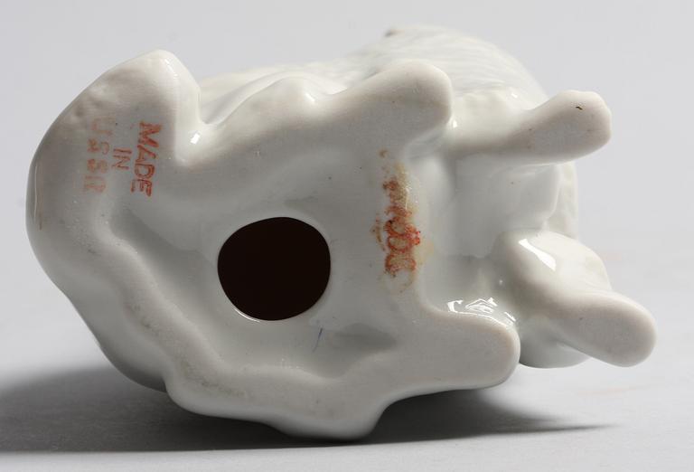 FIGURIN, porslin. Sovjet.