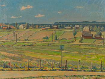 Väinö Kamppuri, Rural Landscape.