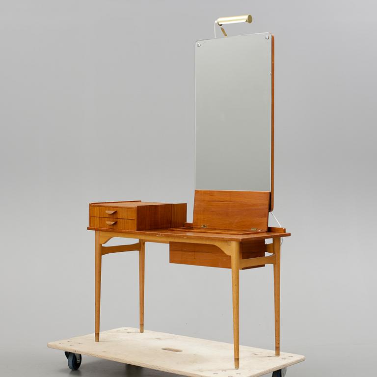 TOILETTBORD, teak, Danmark, 1950/60-tal.