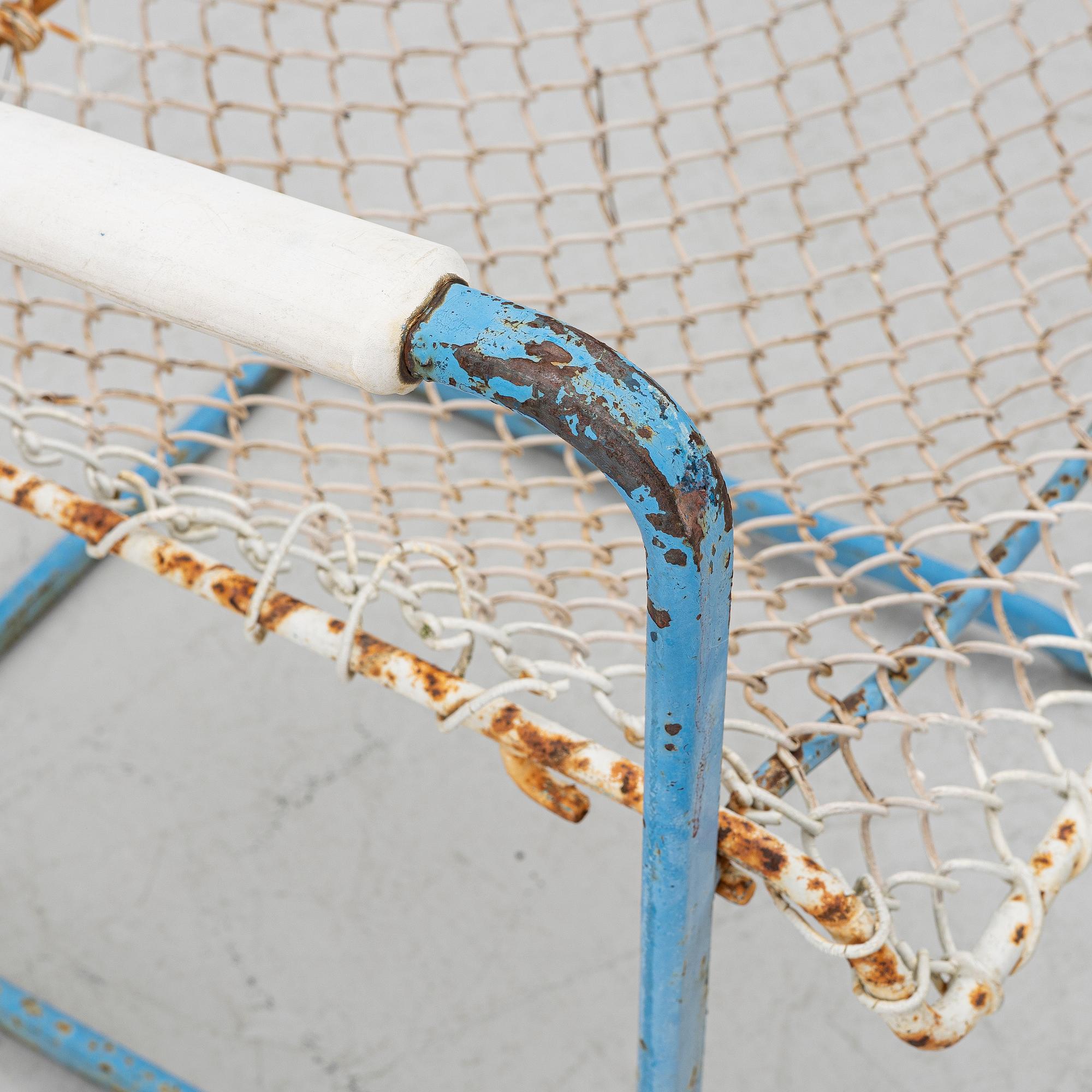 A set of garden furniture, model P-40 and P-50, Grythyttan, Sweden, late 1950's.