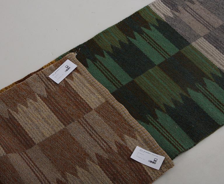 GALLERIMATTA, 1950/60-tal. 190 x 61.
