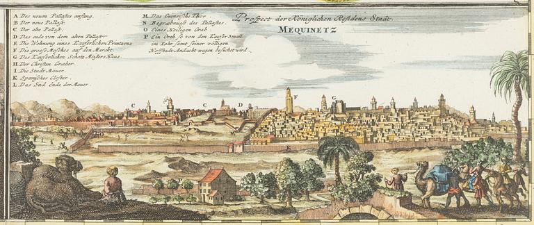 Johann Christoph Homann, "Marocca Norum".