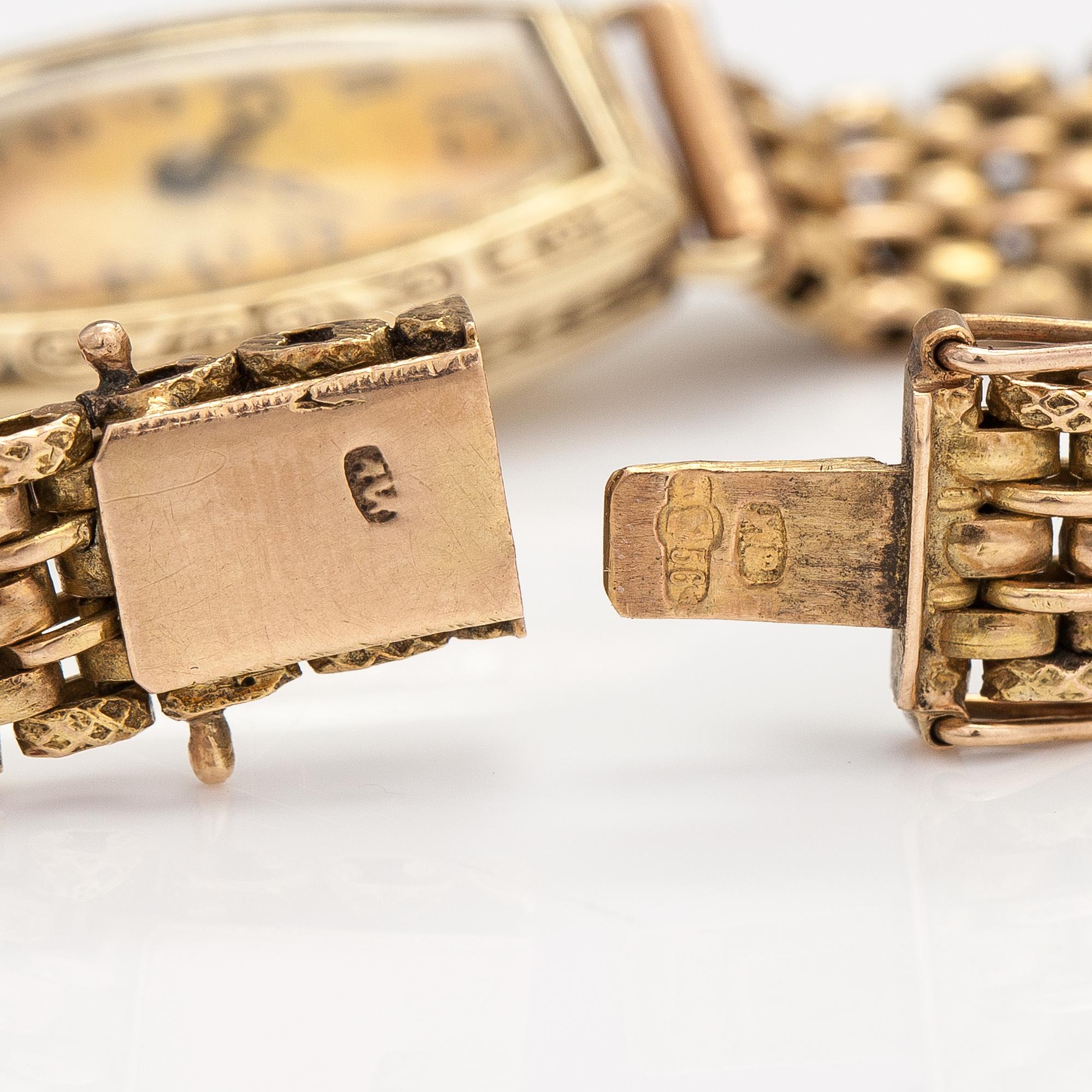 IWC, rannekello, 14 x 24 mm.