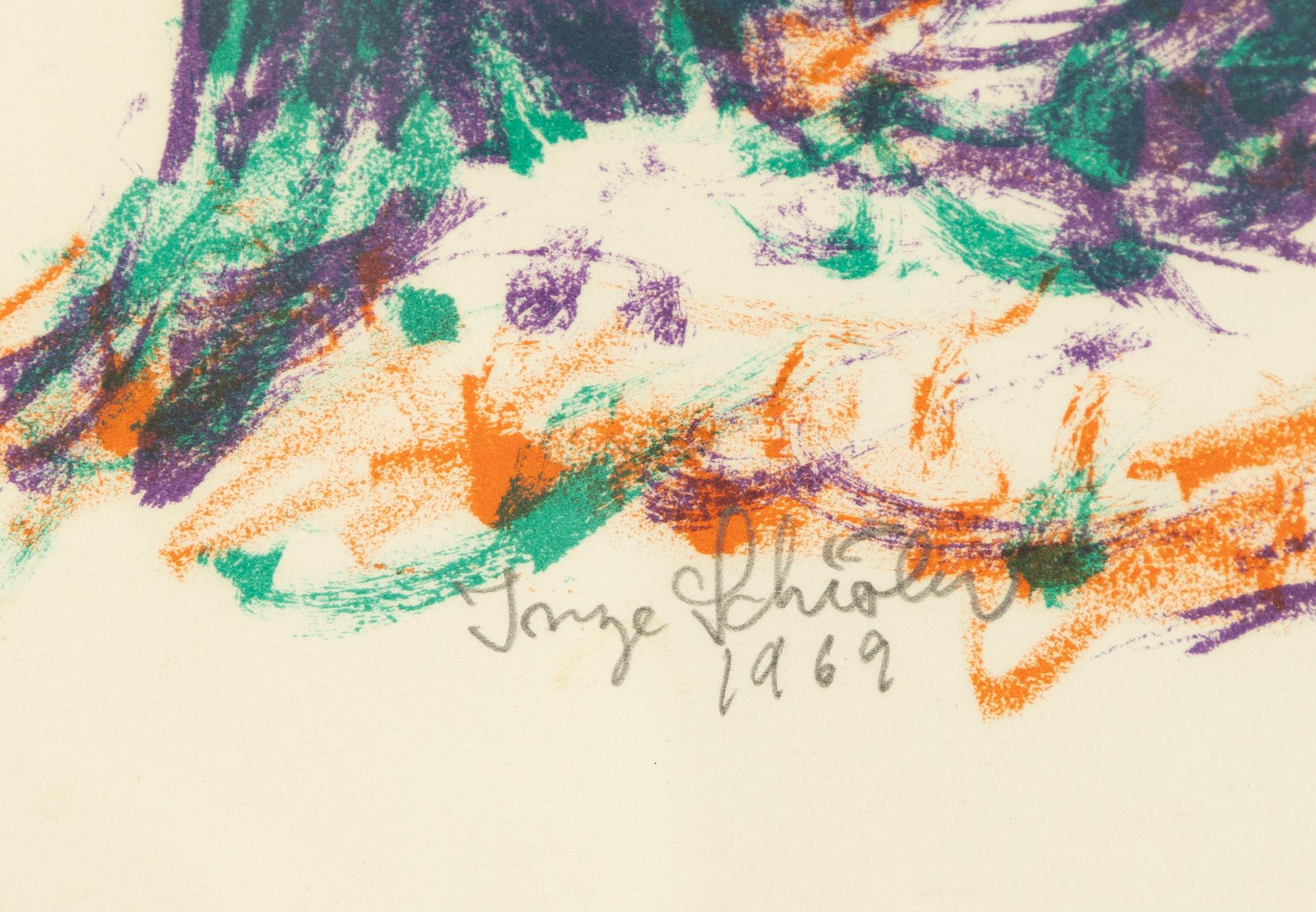 Inge Schiöler, Autumn trees.