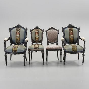 STOLAR, 8+2, Louis VXI- stil, 1800-talets slut.