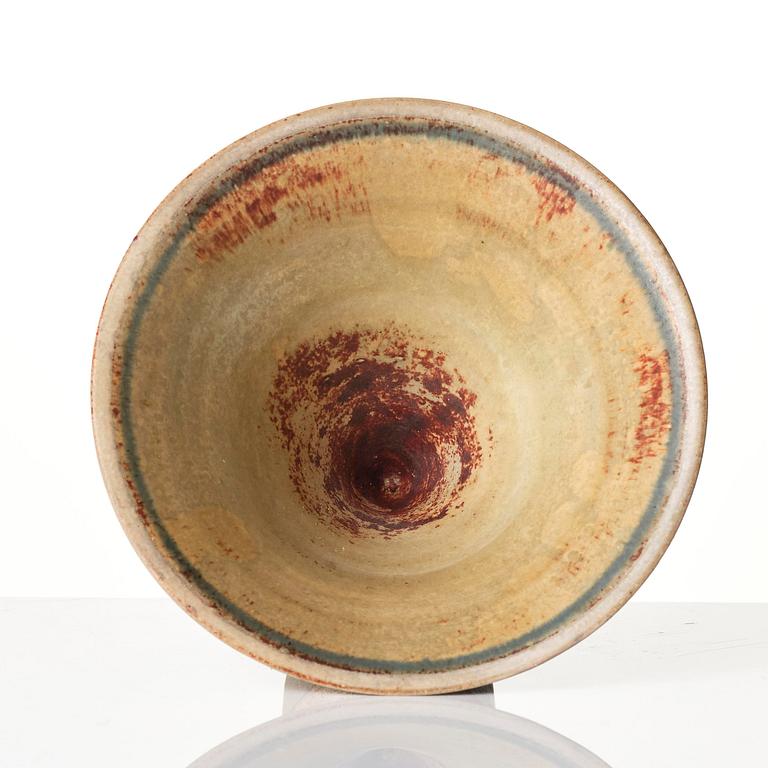 Wilhelm Kåge, a "Farsta" stoneware vase, Gustavsberg Studio 1956.