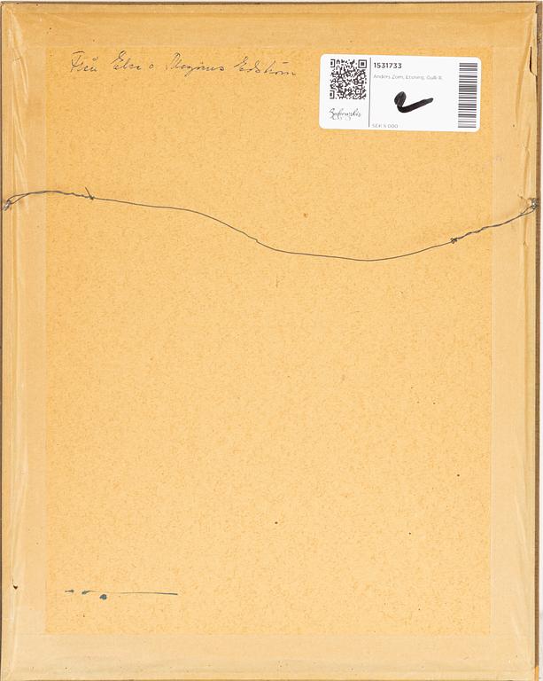 Anders Zorn, "Gulli II".