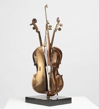 Fernandez Arman, Sliced violin, 1994.