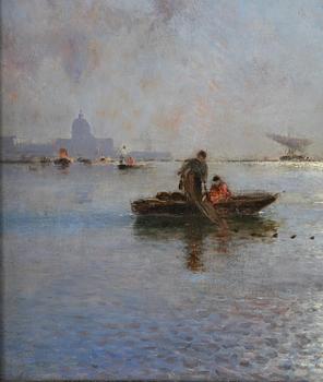 Wilhelm von Gegerfelt, "Månsken, motiv från Venedig" ("Moonlight, motif from Venice").