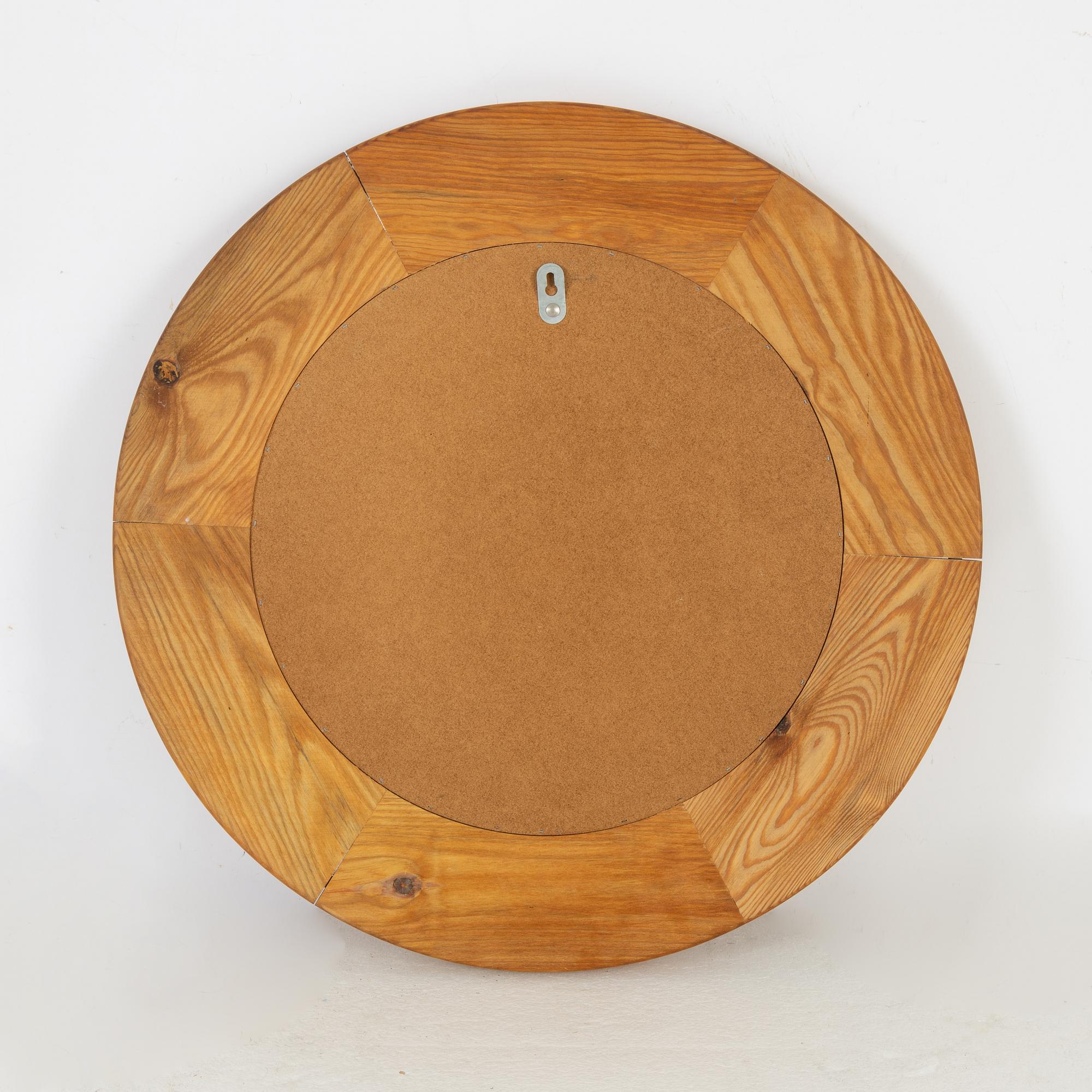 A pine mirror, Luxus, Vittsjö, 1970's.