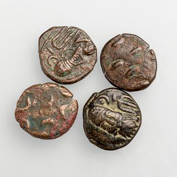 MYNT, 4 st, Persiska riket Elmay(ca 100 e.Kr). 14 gr.