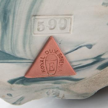 Bowl Royal Dux Bohemia early 20th century porcelain.