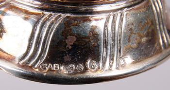 PARTI SILVER, 3 st, Sverige samt England, bla Birmingham 1911.