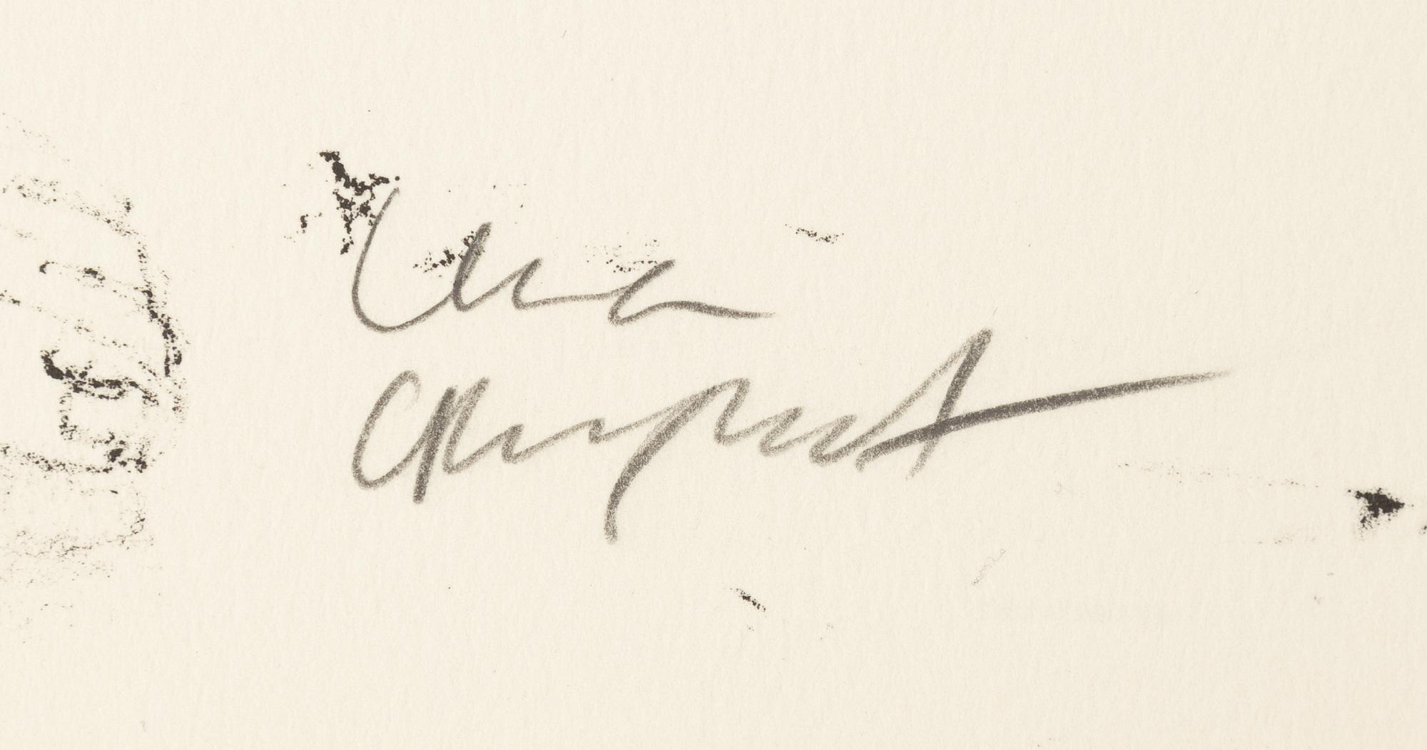 Lena Cronqvist, litografi, signerad och numrerad LC 39/40.