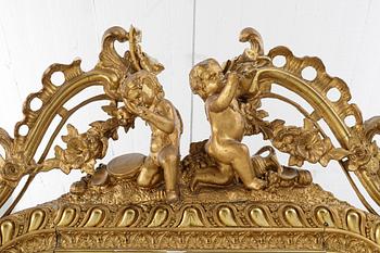 Spegeltrymå, nyrokoko, 1800-tal.