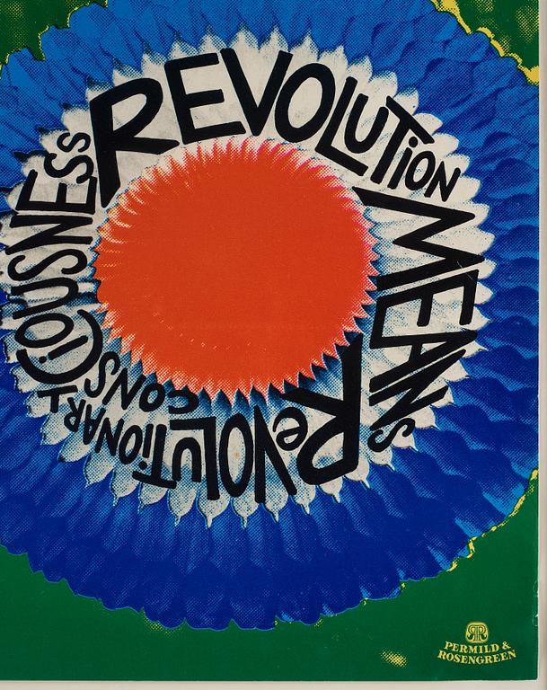 Sture Johannesson, 'The Underground will take over Lunds Konsthall February 69'.