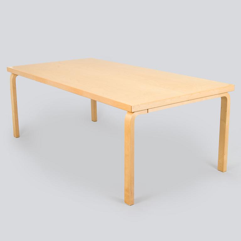 Alvar Aalto, dining table / conference table, model E86 for Artek 1999.
