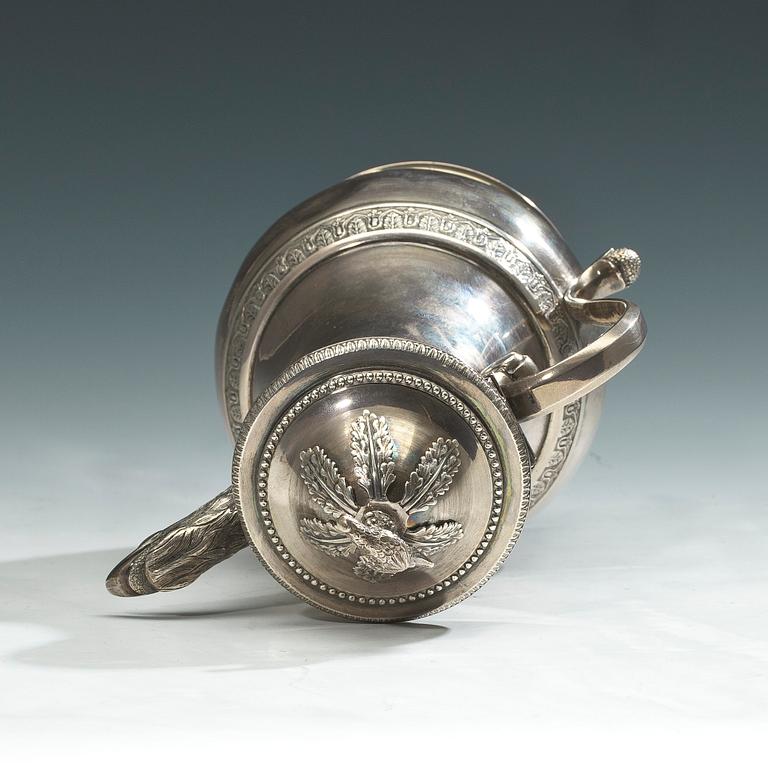 KANNA, silver, fransk importstämpel, 1900-tal. Vikt 824 g.