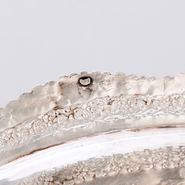 BRICKA, silver, Persien, 1900-tal.