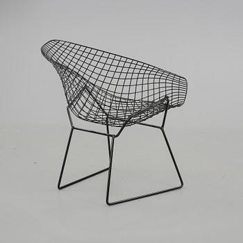 FÅTÖLJ, "Diamond chair", Harry Bertoia. 1900-talets andra hälft.
