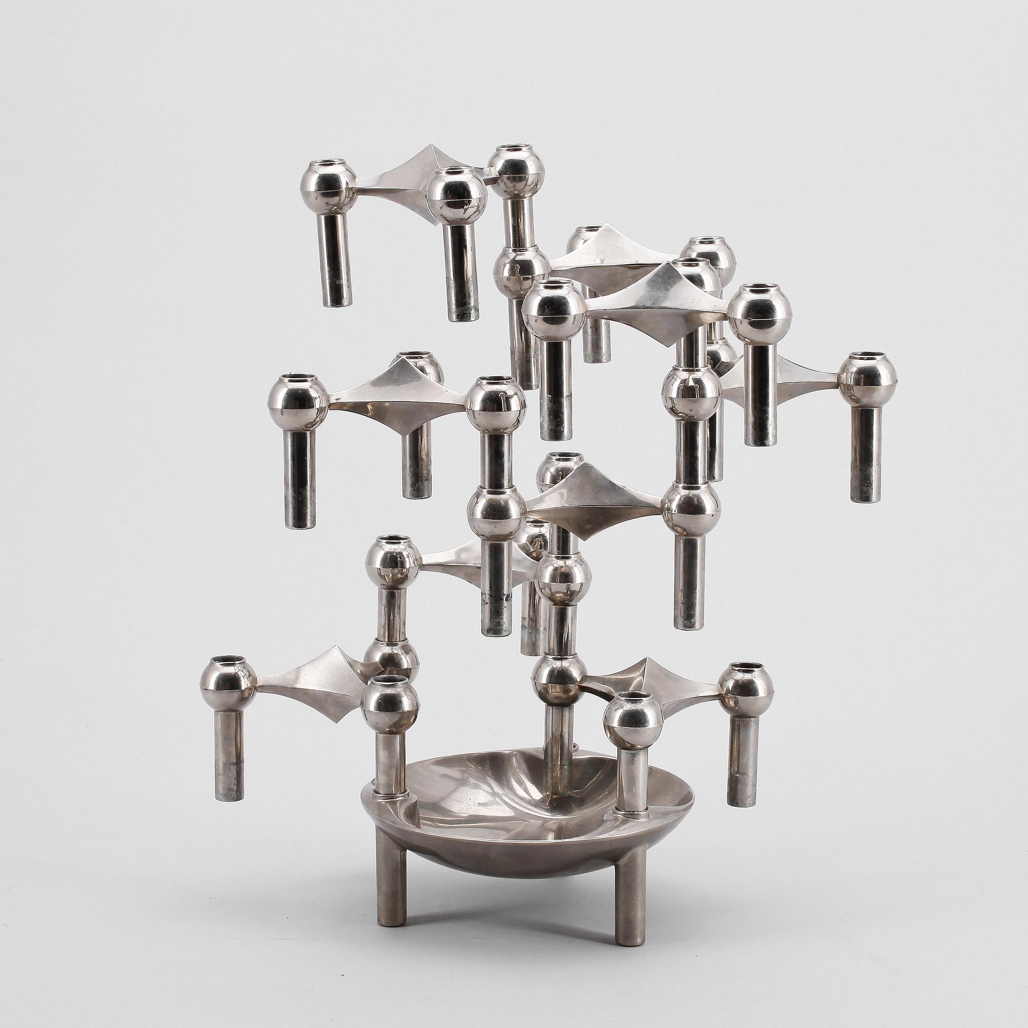 LJUSSTAKAR, 10 st, Ceasar Stoffi, Nagel, BMF Tyskland, 1900-talets andra hälft.