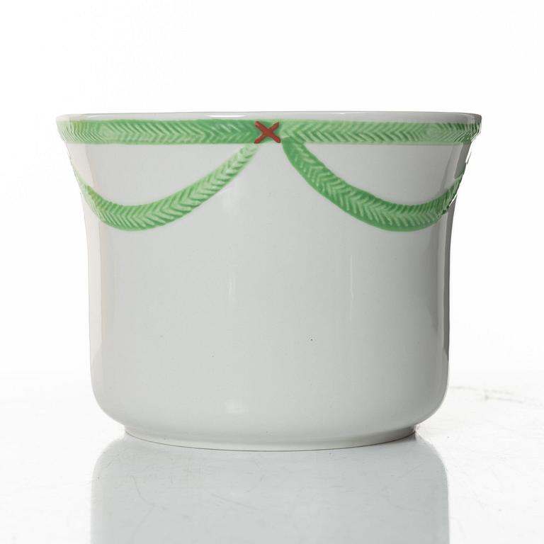 A 21-piece Christmas porcelain dinner service, 'God jul', Rörstrand / Gustavsberg.