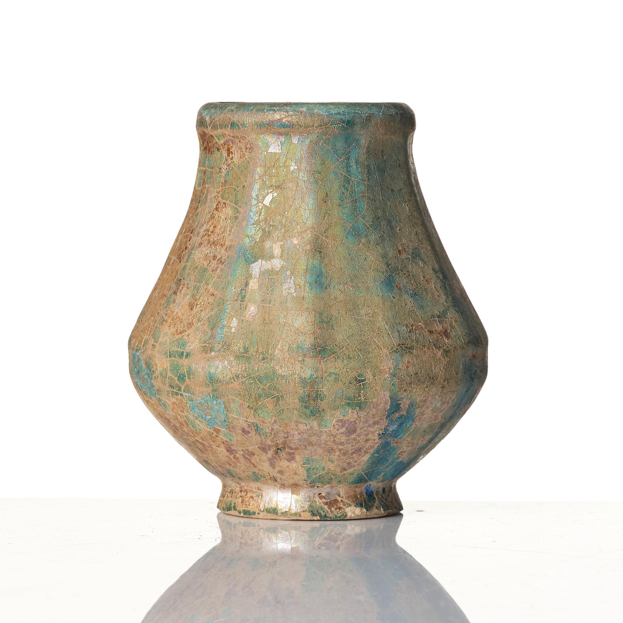 A Keshan pottery vase.