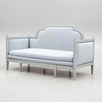 A Gustavian style sofa, Sweden, around 1900.