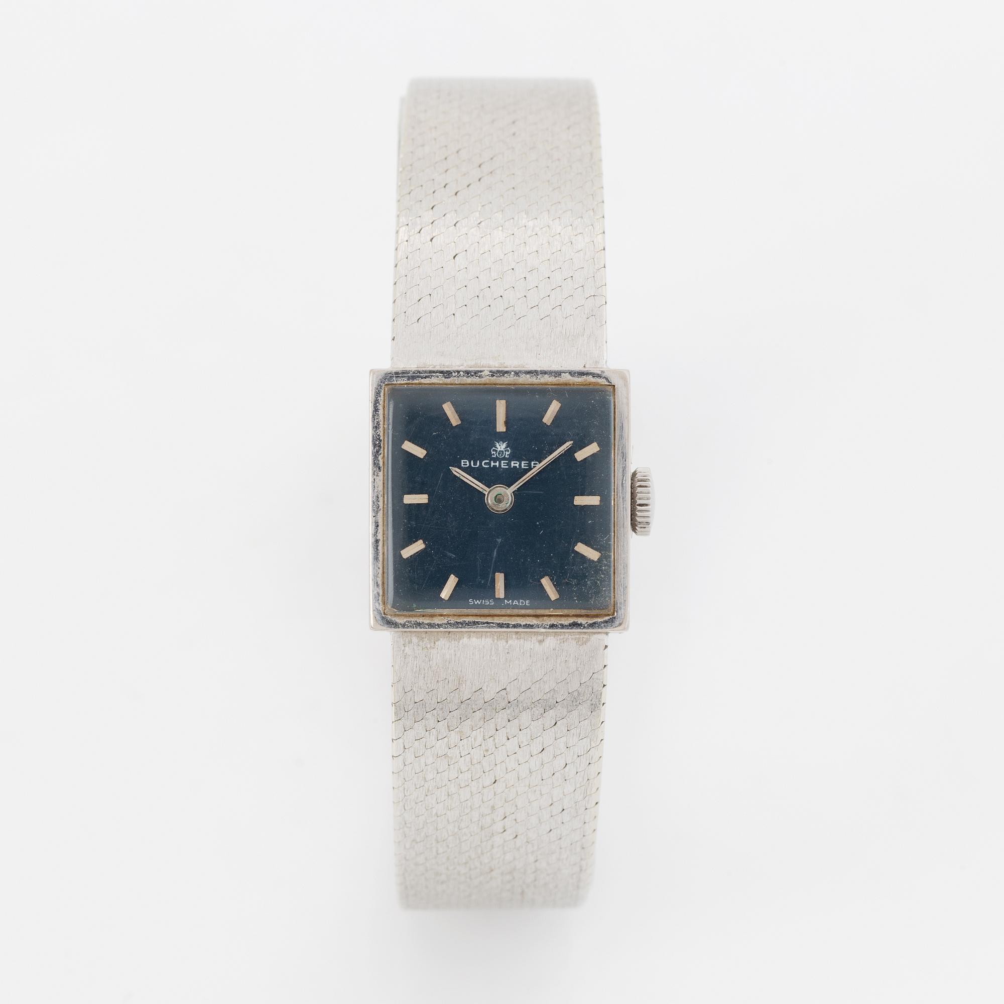 Bucherer, wristwatch, 17 mm.