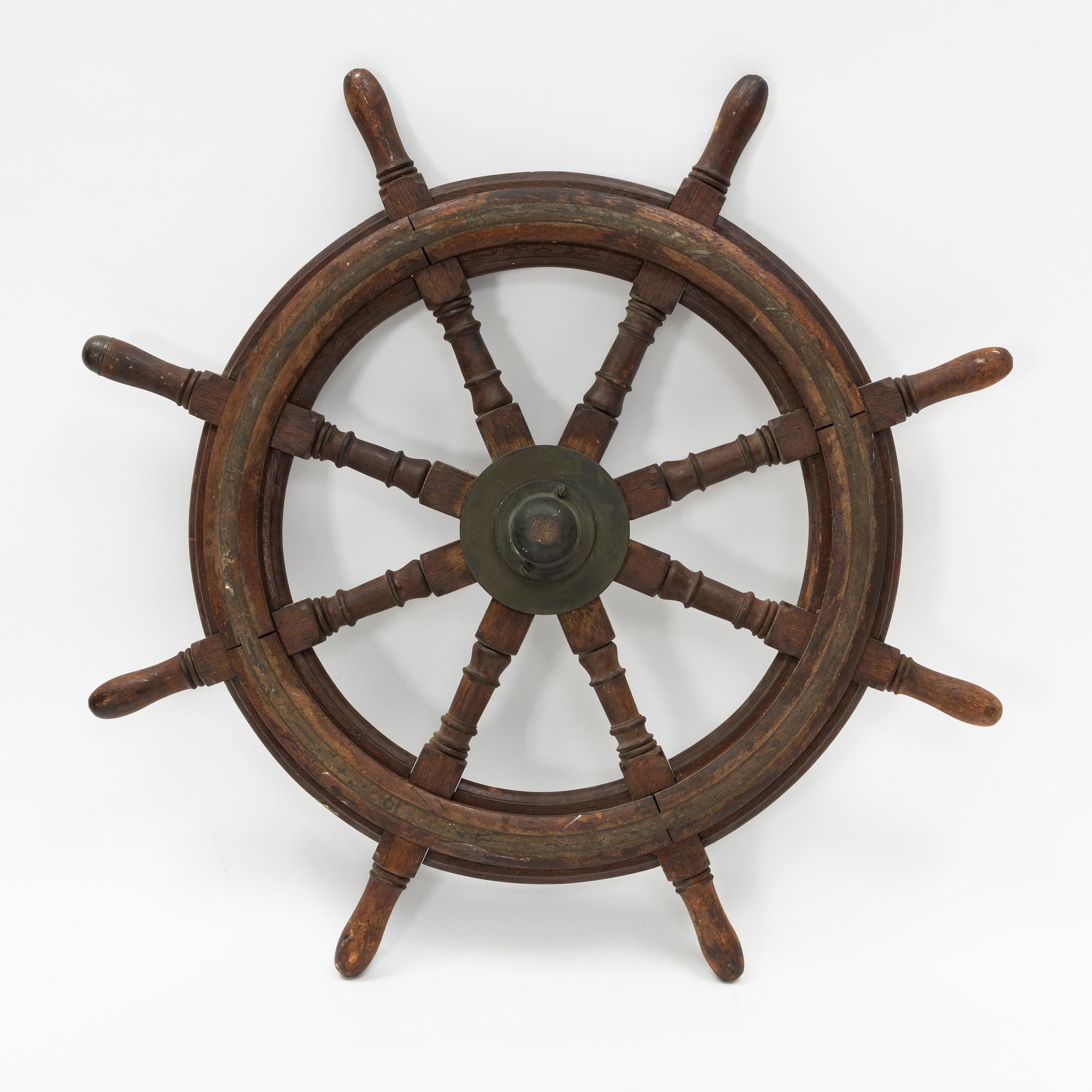 Ship's wheel.