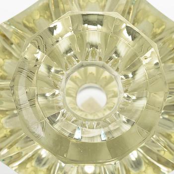 Aimo Okkolin, a 'Lighthouse' vase signed Aimo Okkolin Riihimäen Lasi Oy.